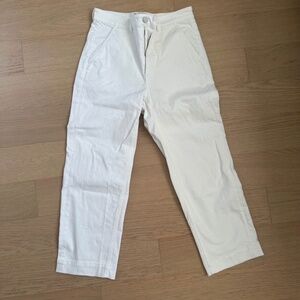 Everlane Women’s Utility Pant in Bone Size 10